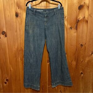 Roxy Women's Blue Jeans Y2K